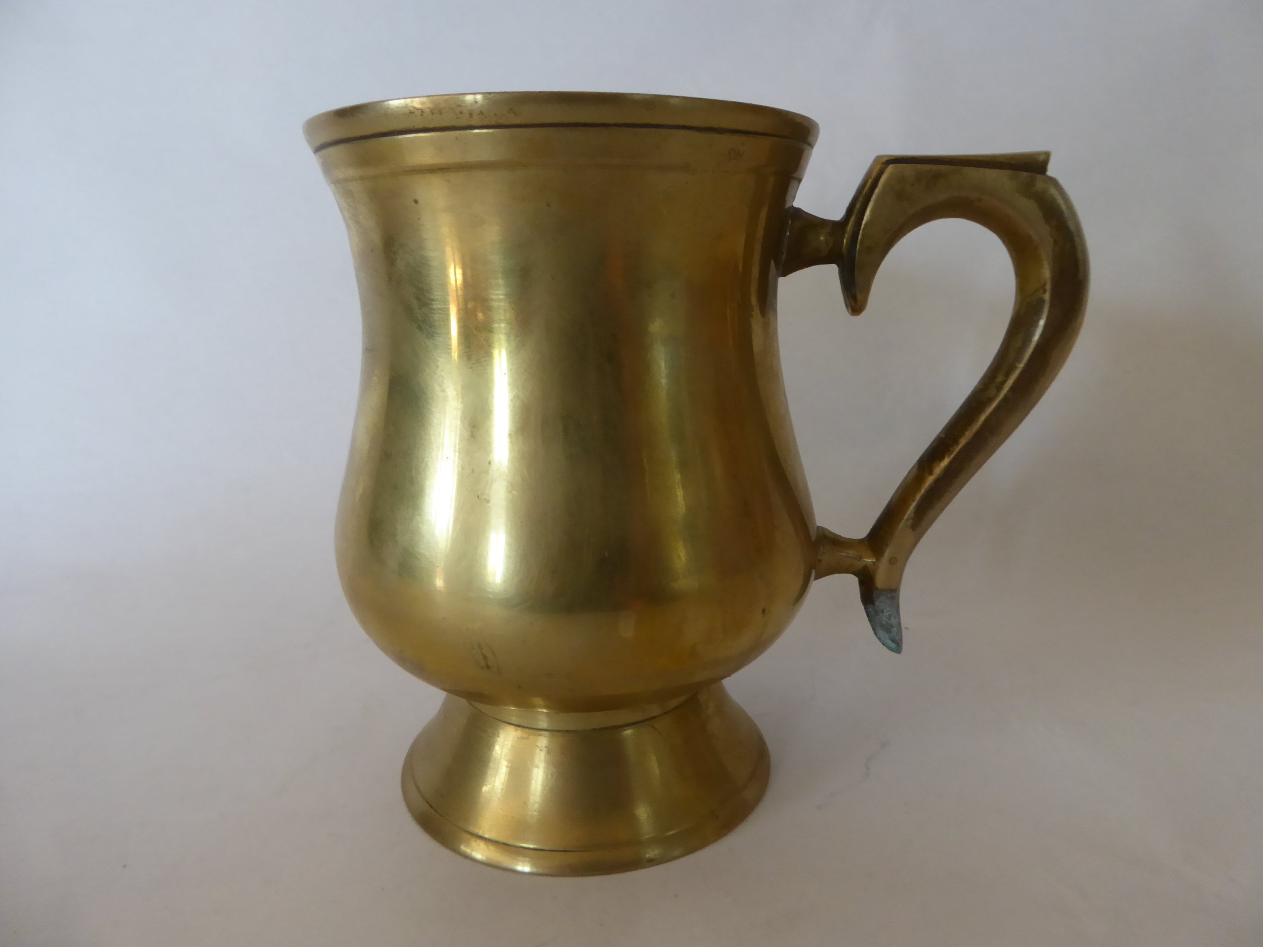 Vintage Français Laiton Tankard 0122027-2152