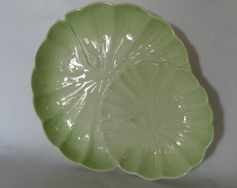 Vintage British Carlton Ware Lily Pad Plate 0522020-2342  No free shipping to USA