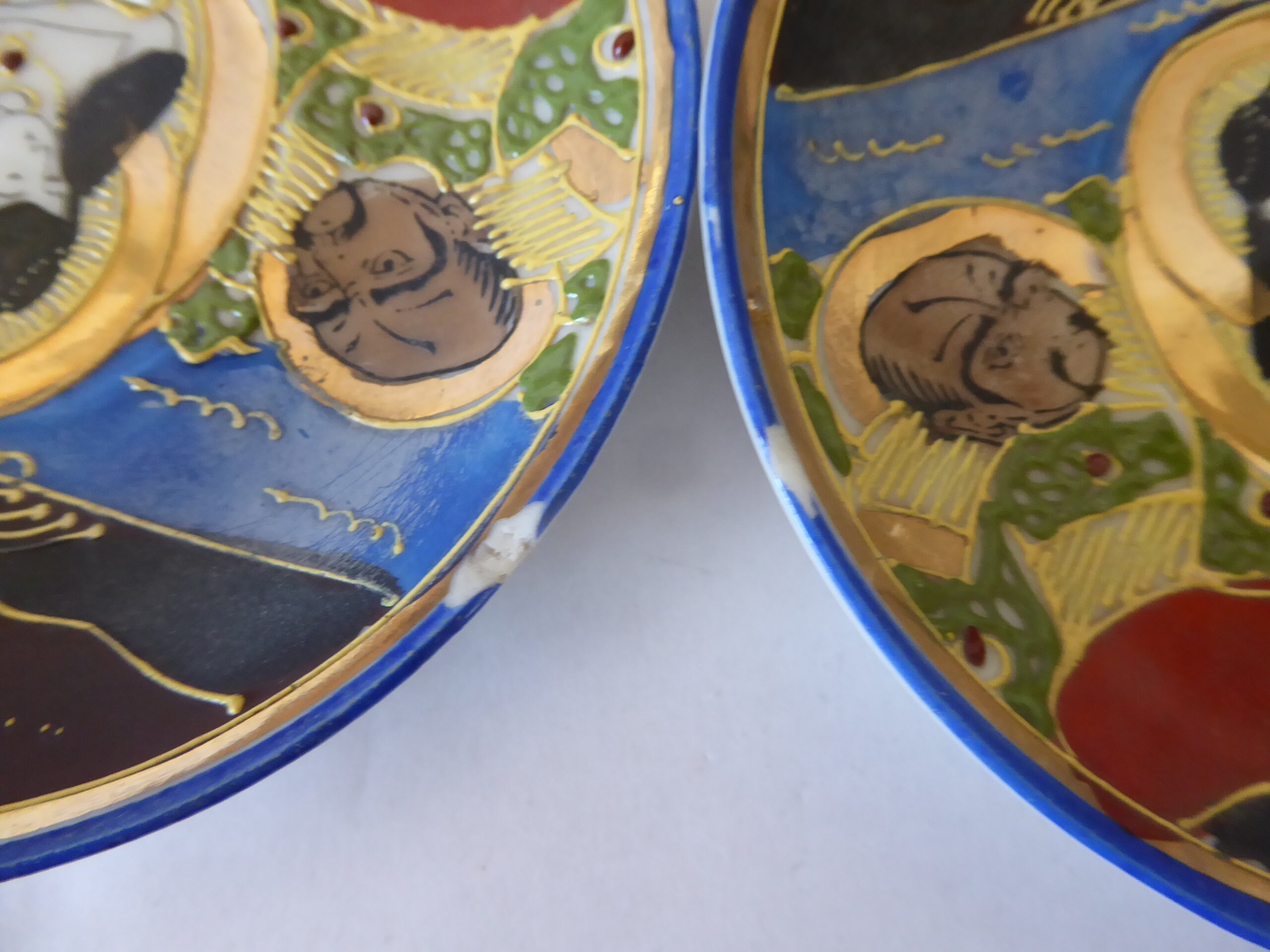 Japanese Porcelain 20 Piece Tea Set by Maruni and Co From