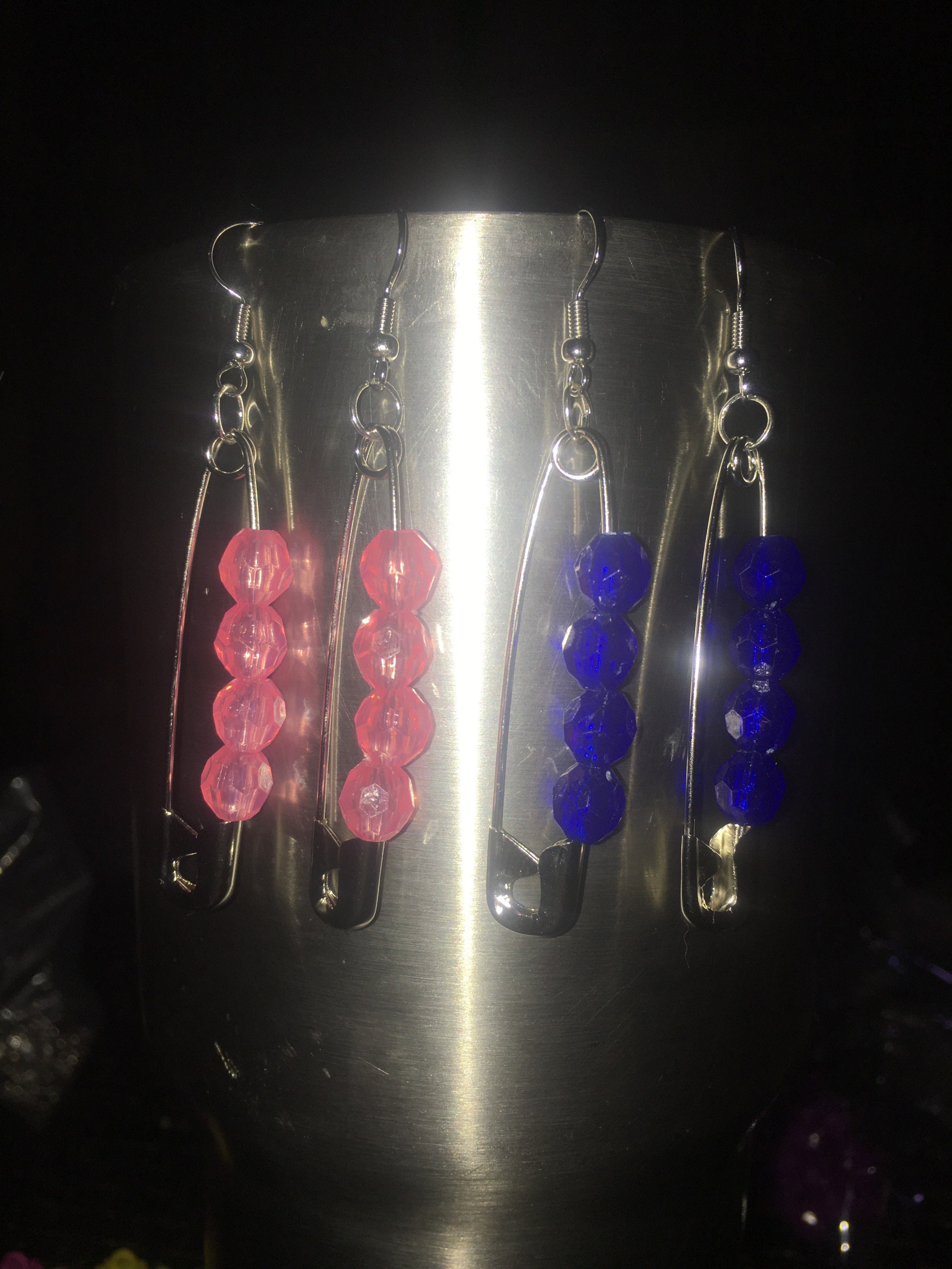 Gender Reveal Earrings Etsy