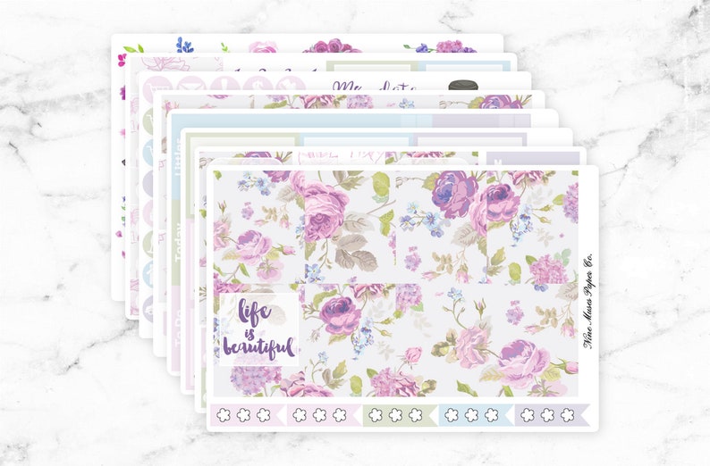 Life is Beautiful Planner Stickers