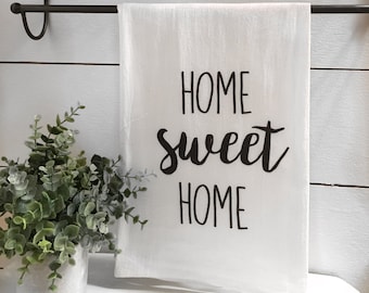 Home Sweet Home Kitchen towels