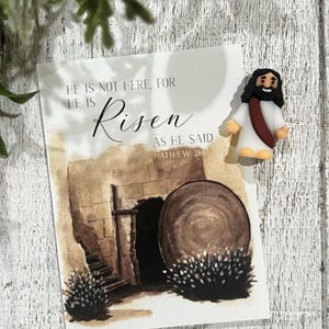 Mini Cartões de Páscoa de Jesus