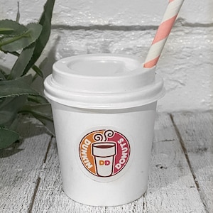 Mini Dunkin Donut Cup