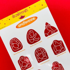Ashtavinayak Ganesh - Eight Ancient Holy Temples of Ganesh and Idols within them