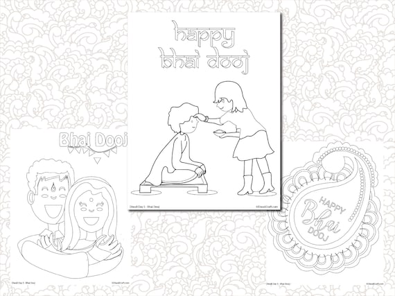 15 Bhai Dooj Indian Festival Celebration Illustration by ~ EpicPxls