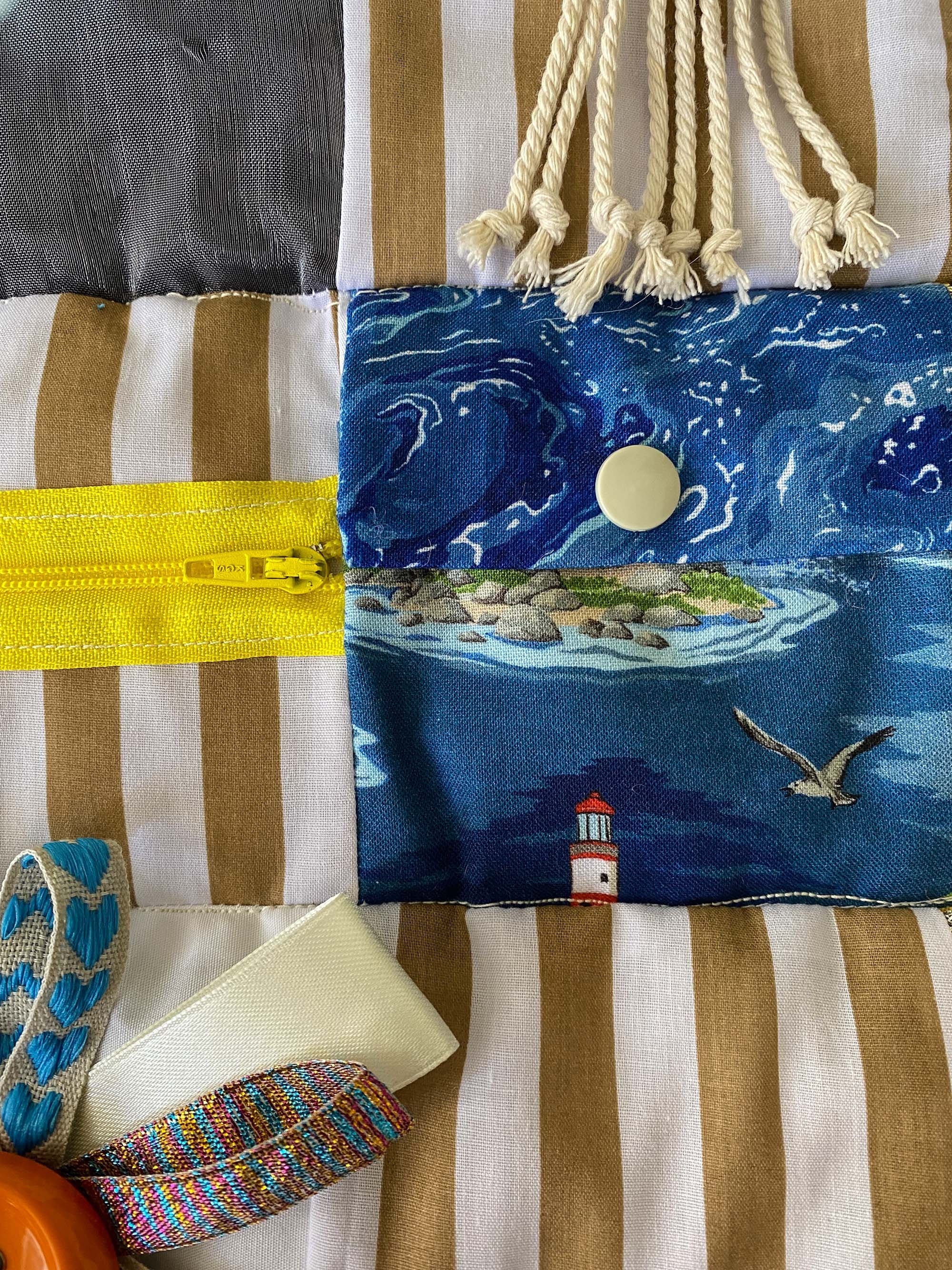 Fidget Blanket Dementia/alzheimer's Sensory Activity Sea Etsy UK