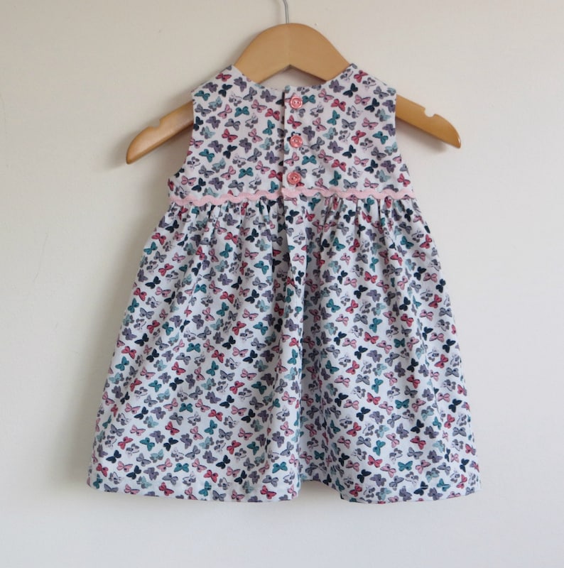Baby girl's dress 36 months Nightfall cotton print Etsy