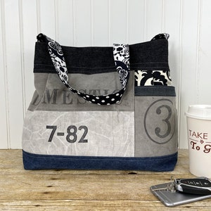 Upcycled Mail Bag - Repurposed Purse - Mail Carrier Gift