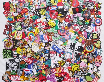 hypebeast iron on patches