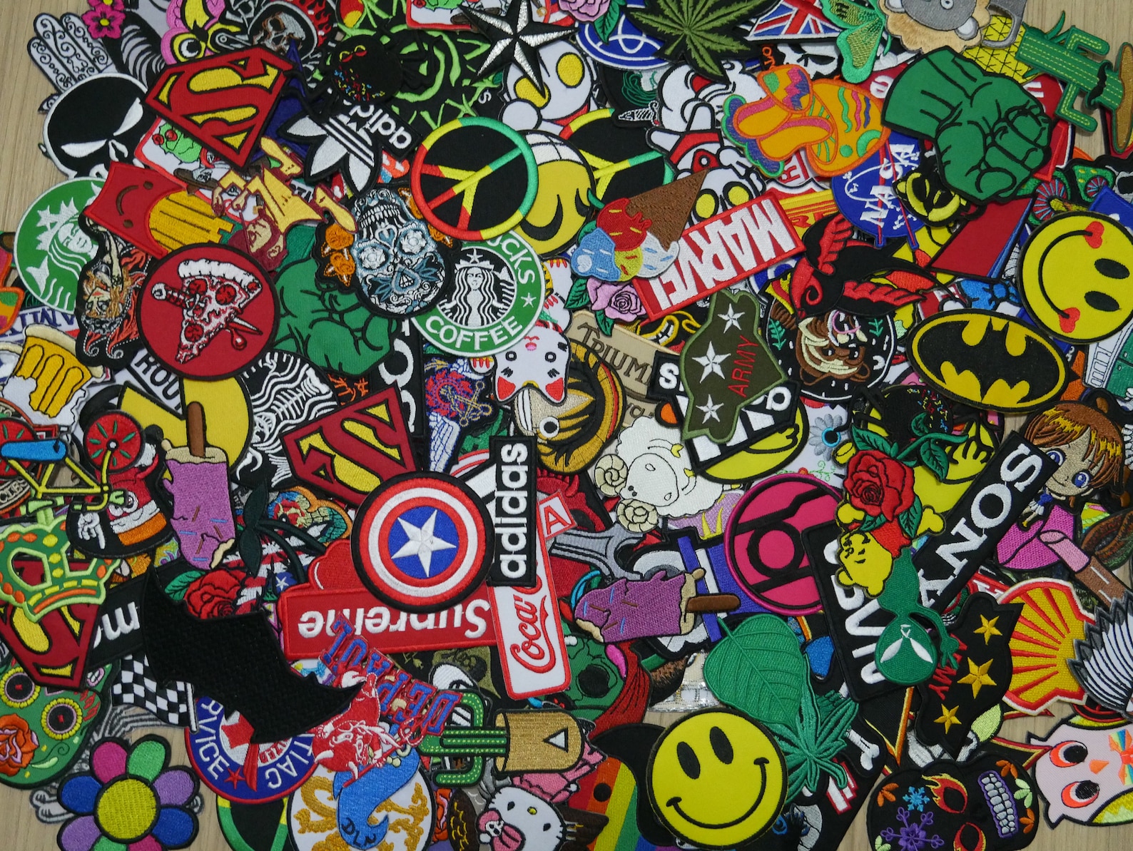 Random patches. Random patches