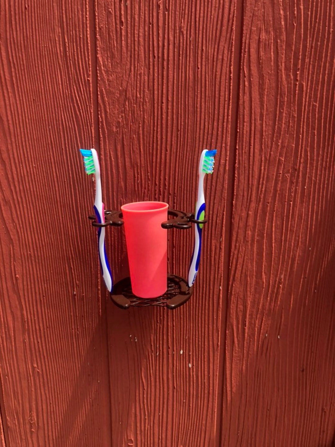 Horseshoe Toothbrush Holder Etsy