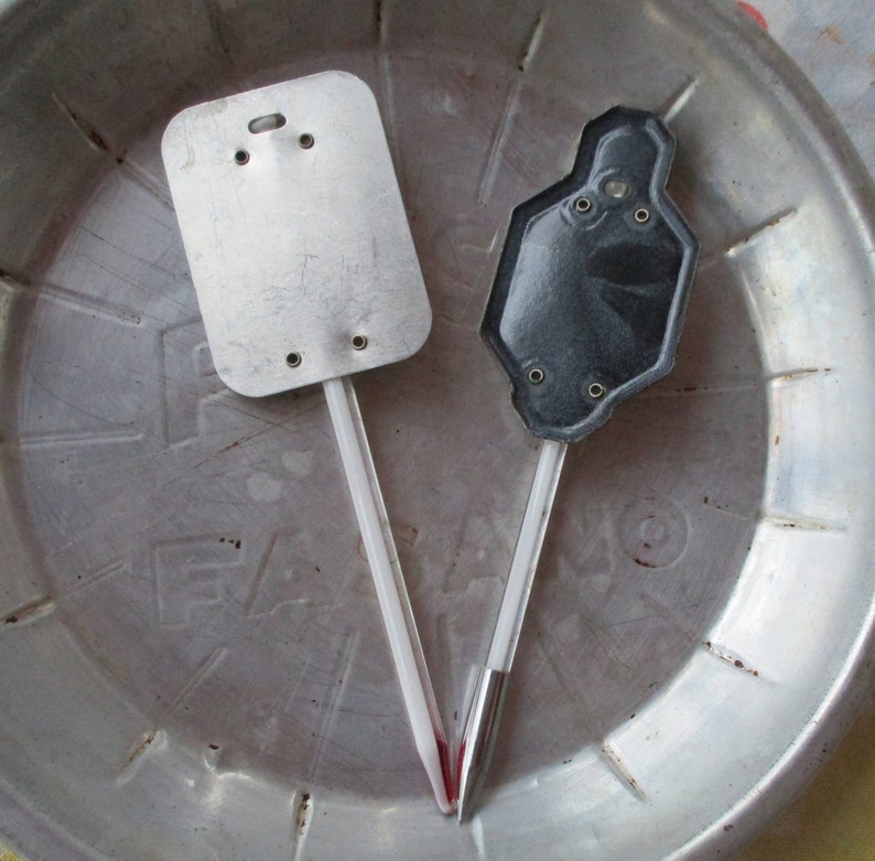 Two Vintage Meat Thermometers
