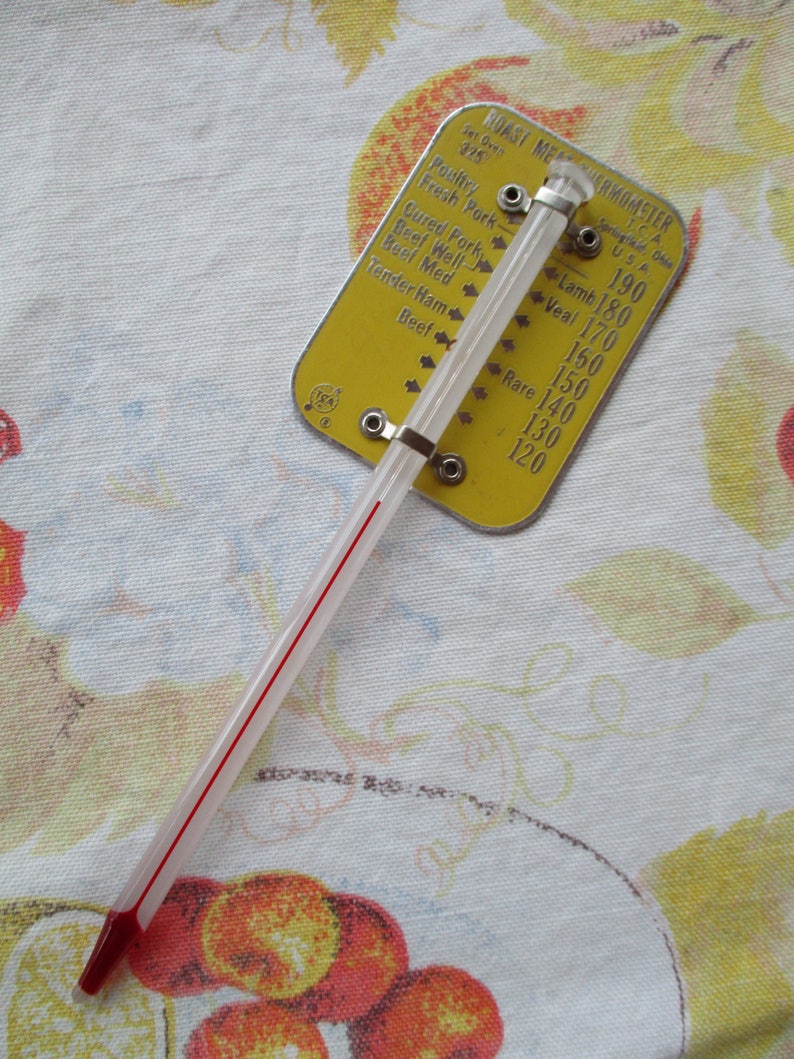 Two Vintage Meat Thermometers