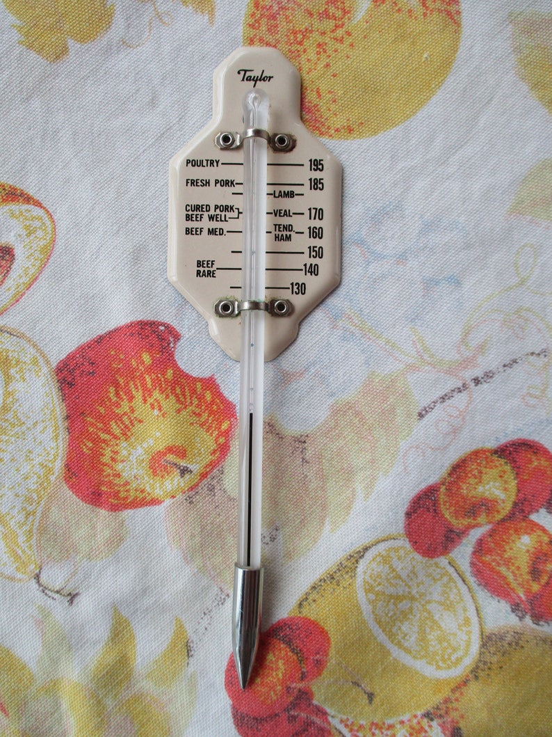 Two Vintage Meat Thermometers