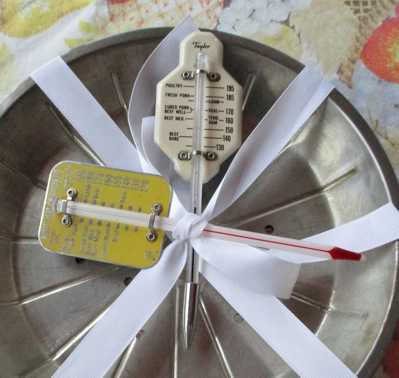 Two Vintage Meat Thermometers