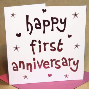 Prima scheda di anniversario