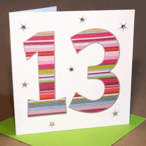 13a tarjeta de cumpleaños (joya)