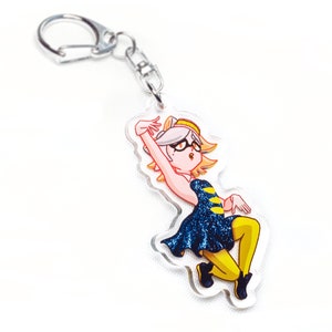 Marie Acrylic Charm - Squid Sisters - Splatoon Clear Charm