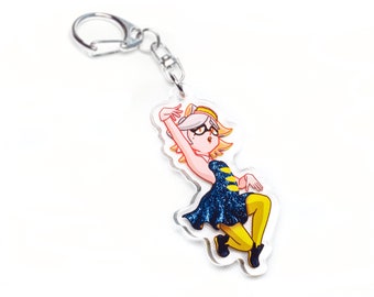 Marie Acrylic Charm - Squid Sisters - Splatoon Clear Charm