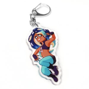 Marina Acrylic Charm - Off the Hook - Splatoon Clear Charm