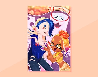 スプラトゥーン3 前夜祭 A4 ポスター 非売品 スプラトゥーン3 前夜祭 A4ポスター