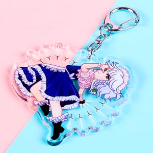 Sakuya Izayoi Acrylic Charm - Touhou Project Clear Charm