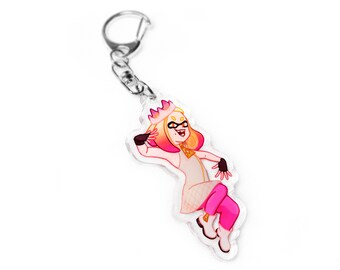 Pearl Acrylic Charm - Off the Hook - Splatoon Clear Charm