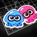 Inkling Octoling Sticker - Splatoon Sticker - Etsy