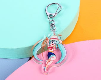 Cowgirl Miku Acrylic Charm - Vocaloid - Hatsune Miku Clear Charm