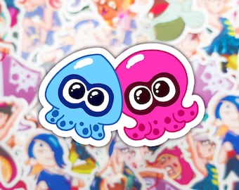Inkling Octoling Sticker Splatoon Sticker