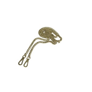 Goldene Kette / Taschengurt – Elegantes Metall Accessoire für Handtaschen oder Umhängetaschen – schickes Geschenk für Modeliebhaber