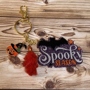 Spooky Season Halloween Keychain