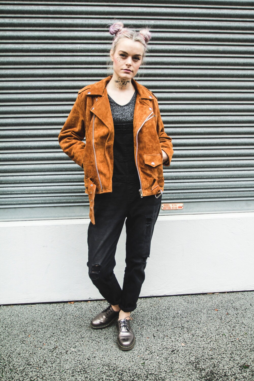 【2plan】Jeep Biker Suede Jacket Grand Wagoneer Mens Custom Suede Jacket