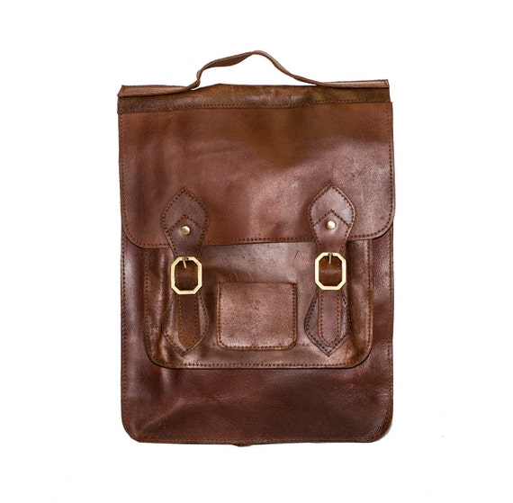 camel color leather backpack Sloan Backpack