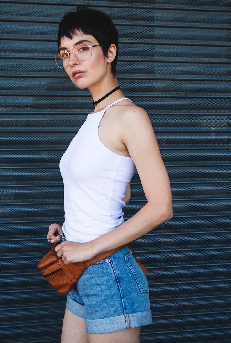 Leather Bumbag Crossbody Belt Bag image 3