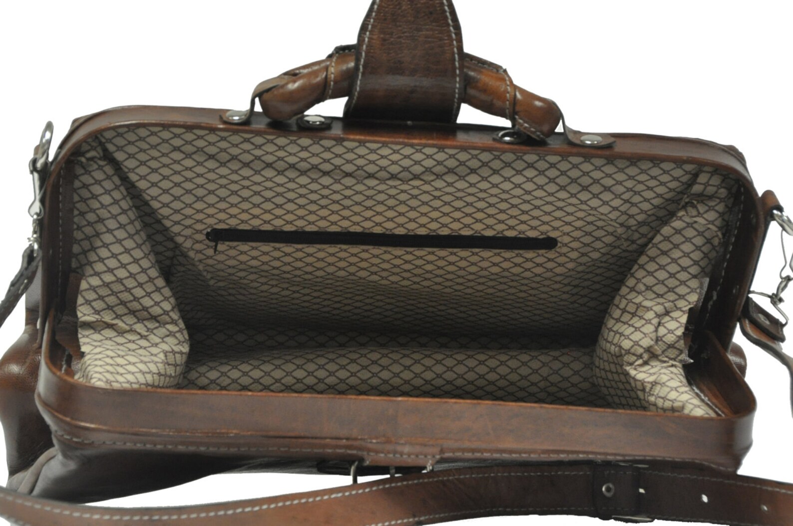 80's Vintage Style Doctor Bag Coco Brown Etsy UK
