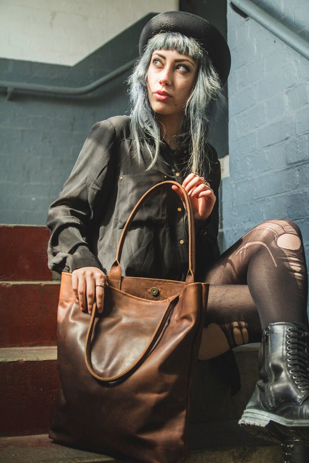 v rod with bags