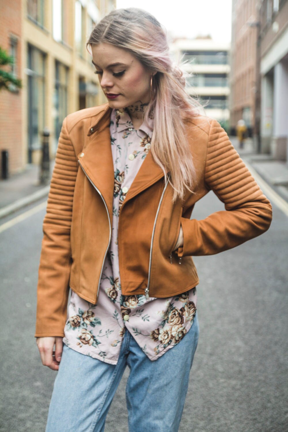 Mustard biker clearance jackets