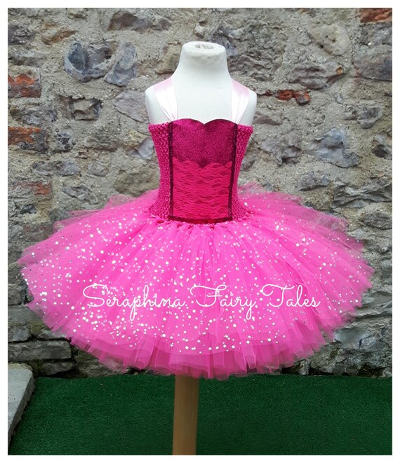 Girls Pink Pop Star Singer Tutu Dress Costume. Lined Pink with Etsy