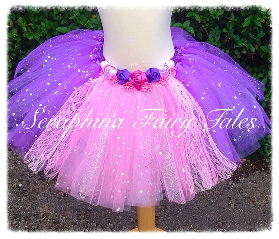 VENTA Niñas Rapunzel Tutu Falda. Vestido de - Etsy España