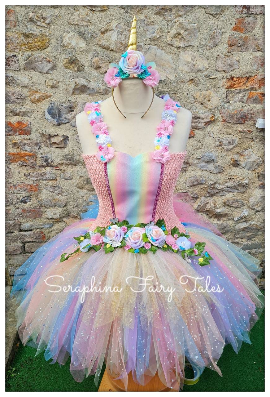 Niña unicornio vestido - Etsy España Niña unicornio vestido - Etsy España