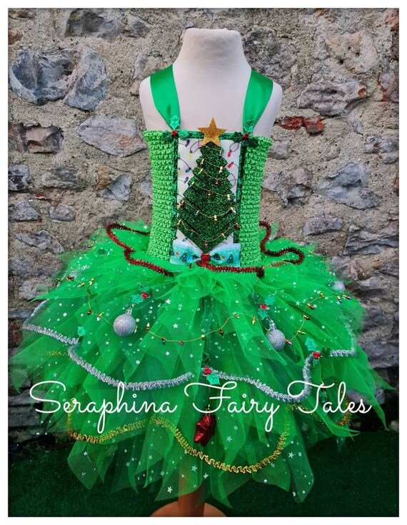 Christmas tree tutu dress outlet