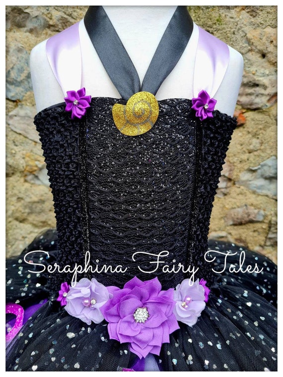 Kinder-Oktopus-Kostüm - Magischer Ursula-Rock Für Halloween & Partys