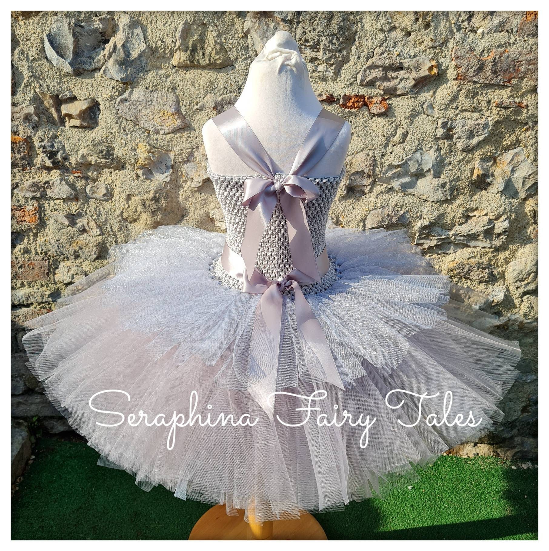 Treat Ürself tulle frill jersey(gray)