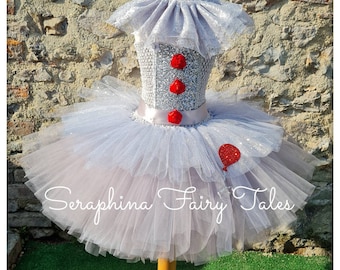 トリートTreat Girl's tulle frill jersey(gray Treat Girl's tulle frill jersey(gray)（Feathers & Frills