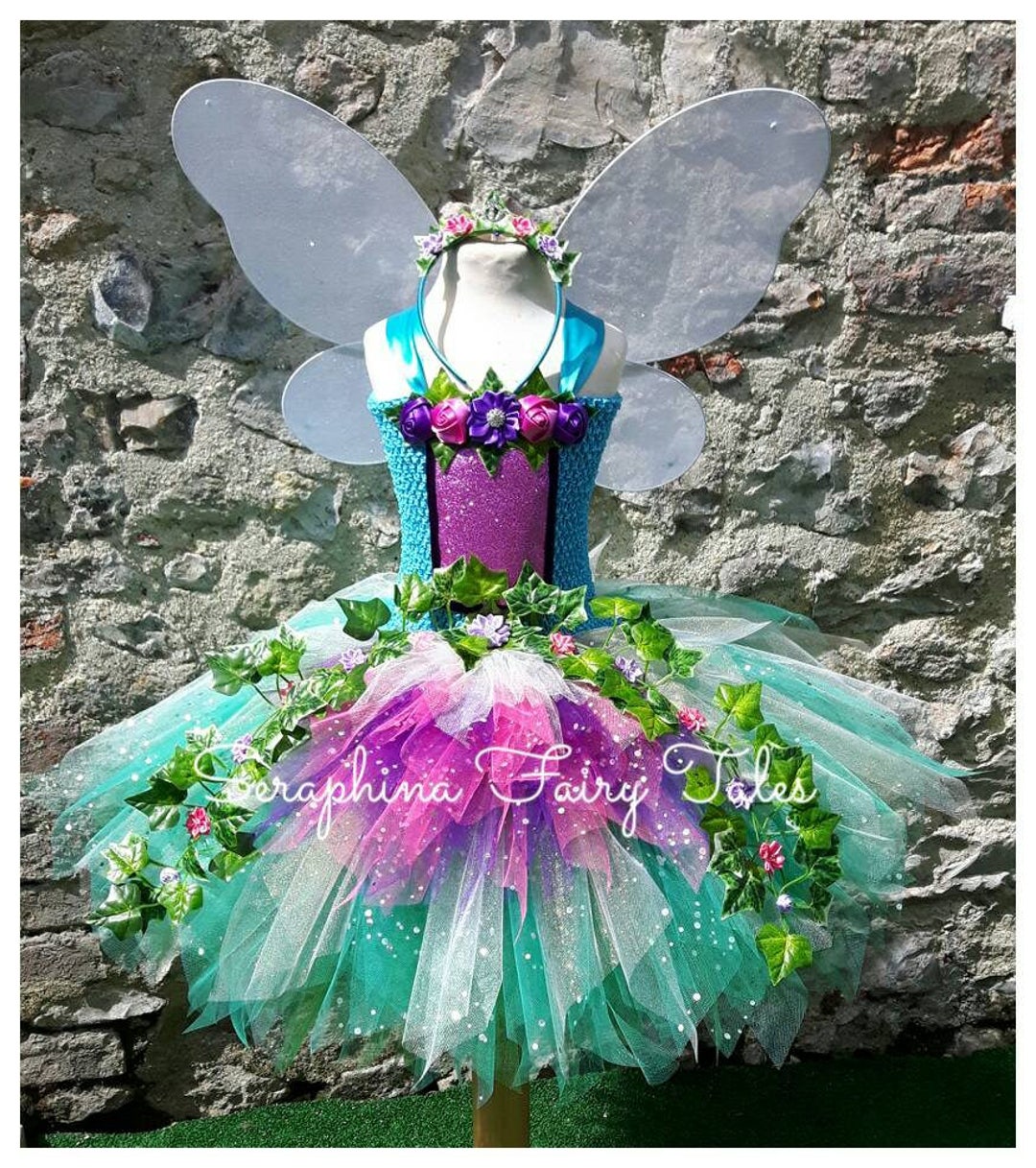 Costume déguisement enfant artisanal Princesse Candy rose 3 ans