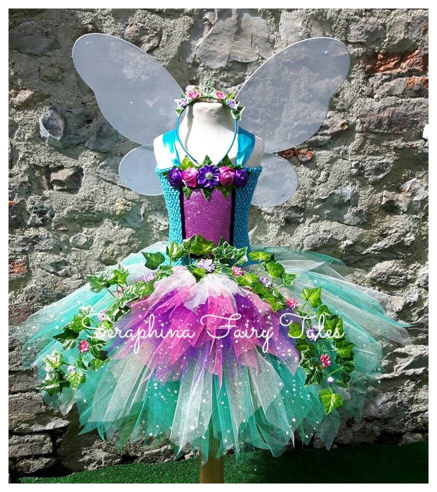 Nuovo Costume di Halloween Forest Green Spirit Principessa Fiore Fata  Angelo Costume Ds Performance Costume