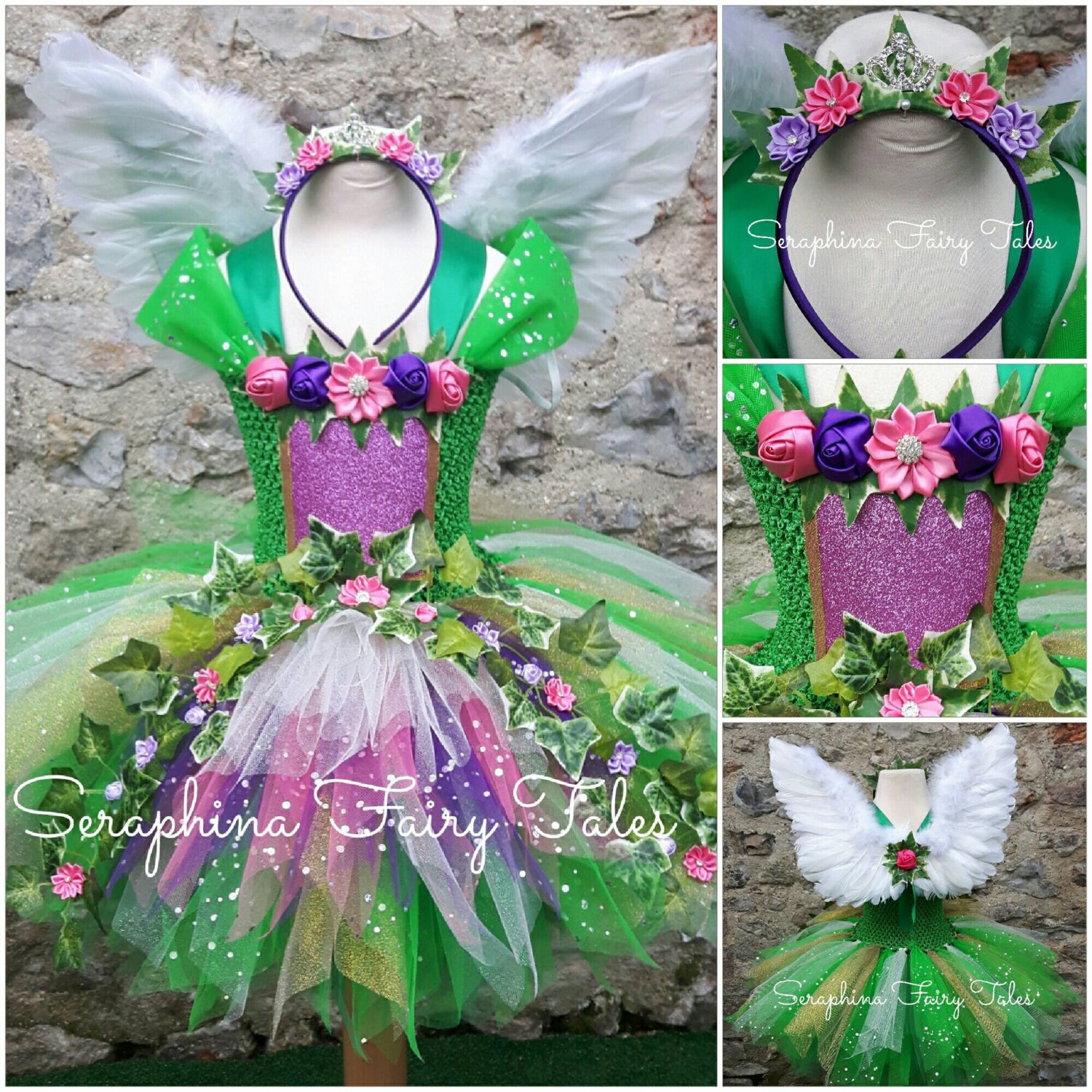 VENTA Disfraz de vestido de tutú de hadas del bosque de - Etsy México VENTA Disfraz de vestido de tutú de hadas del bosque de - Etsy México