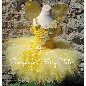 Yellow Fairy Costume Etsy UK